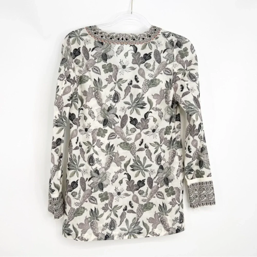 Tory Burch concealed burch zip
